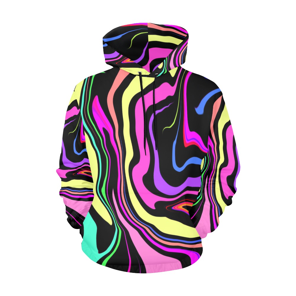 the_80s_r_back All Over Print Hoodie for Women (USA Size) (Model H13)