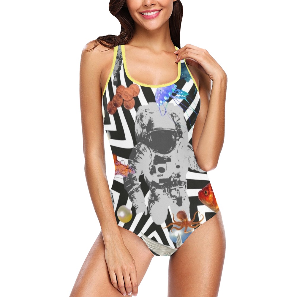 POINT OF ENTRY 2 Vest One Piece Swimsuit (Model S04)