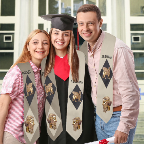 Proud Assyrian Graduation Stole