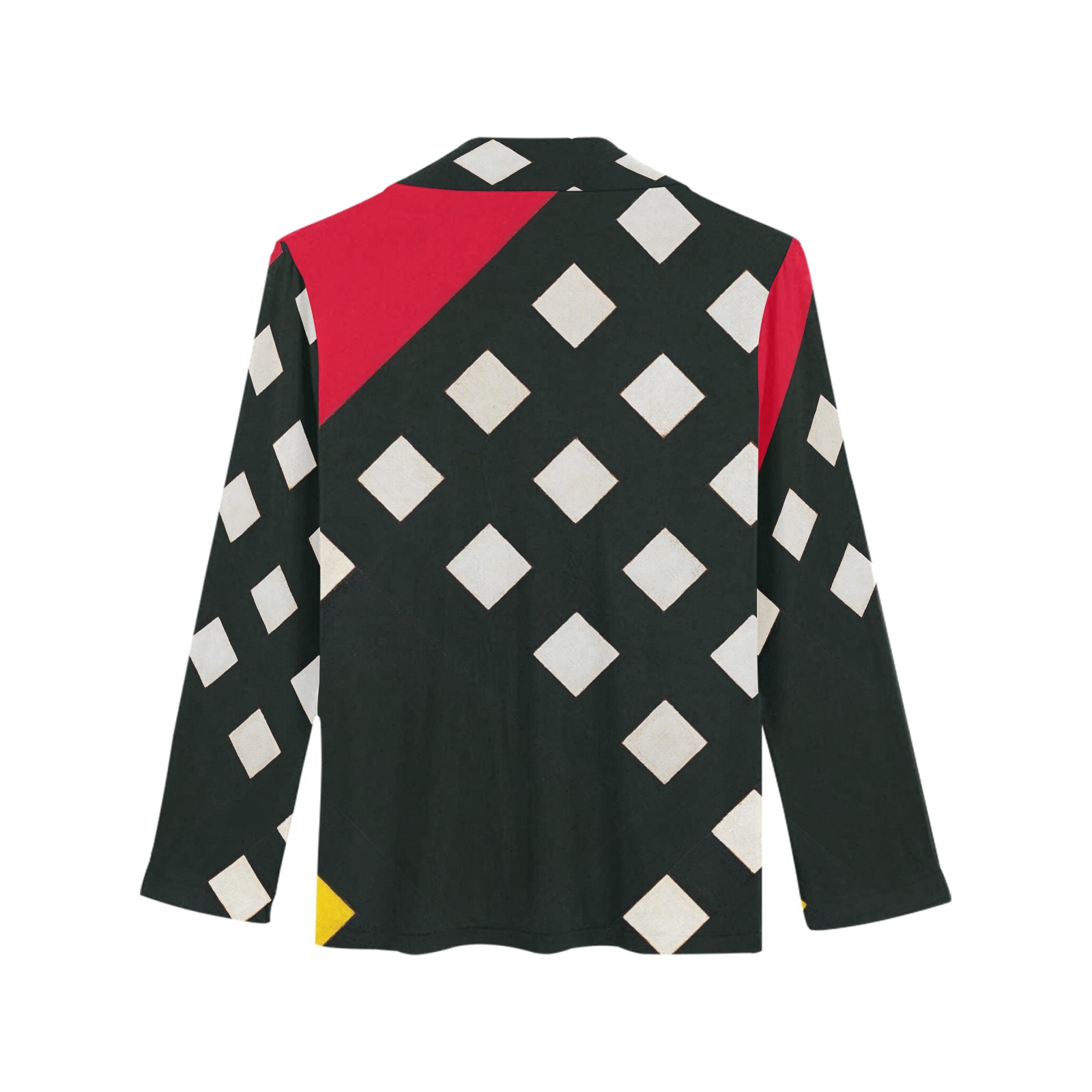 Counter-composition XV by Theo van Doesburg- Women's Long Sleeve Pajama Shirt