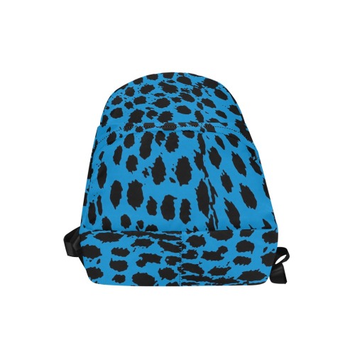 Cheetah Blue Unisex Classic Backpack (Model 1673)