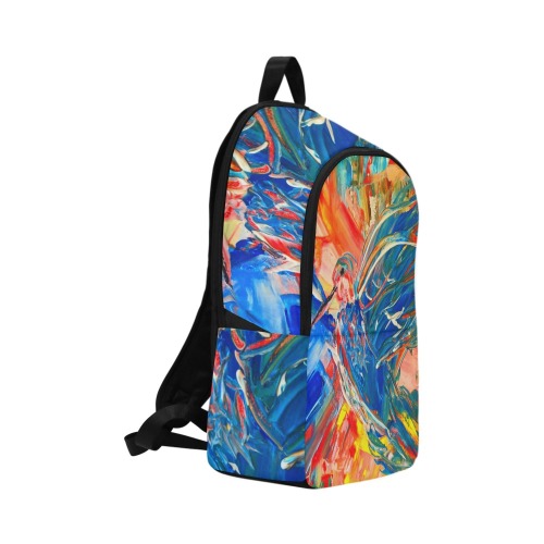 Humming Bird Sings Fabric Backpack for Adult (Model 1659)