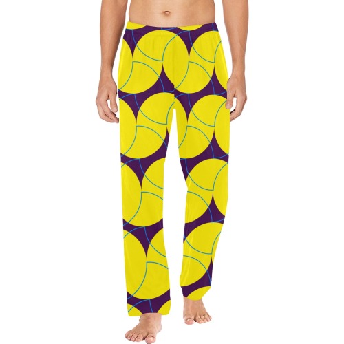 Geo Modern Pattern 45W Men's Pajama Trousers