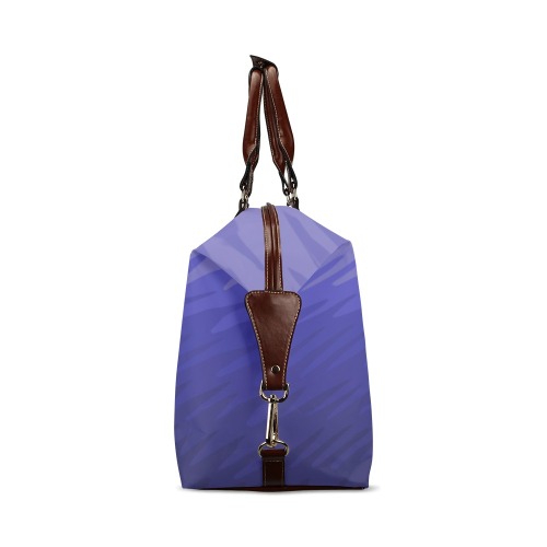 dk blue wavespike Classic Travel Bag (Model 1643) Remake