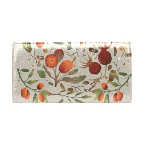 Meadow Berries Summer Ladies Wallet Women's Flap Wallet (Model 1707)