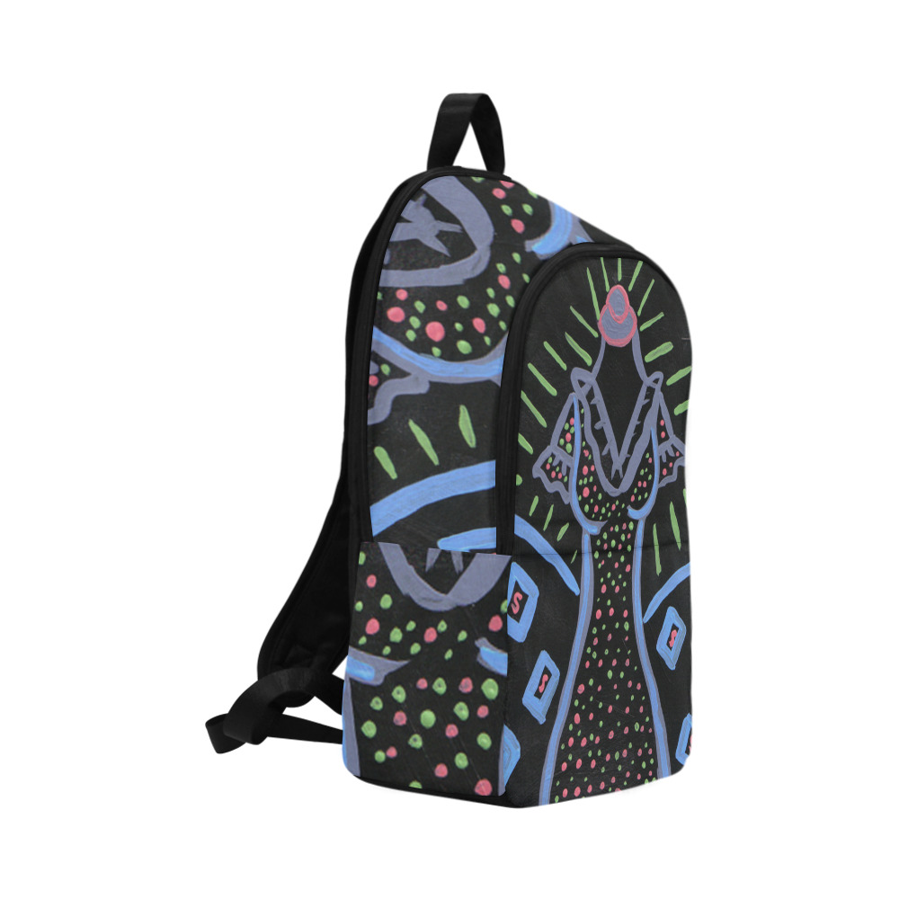 saint dress Fabric Backpack for Adult (Model 1659)