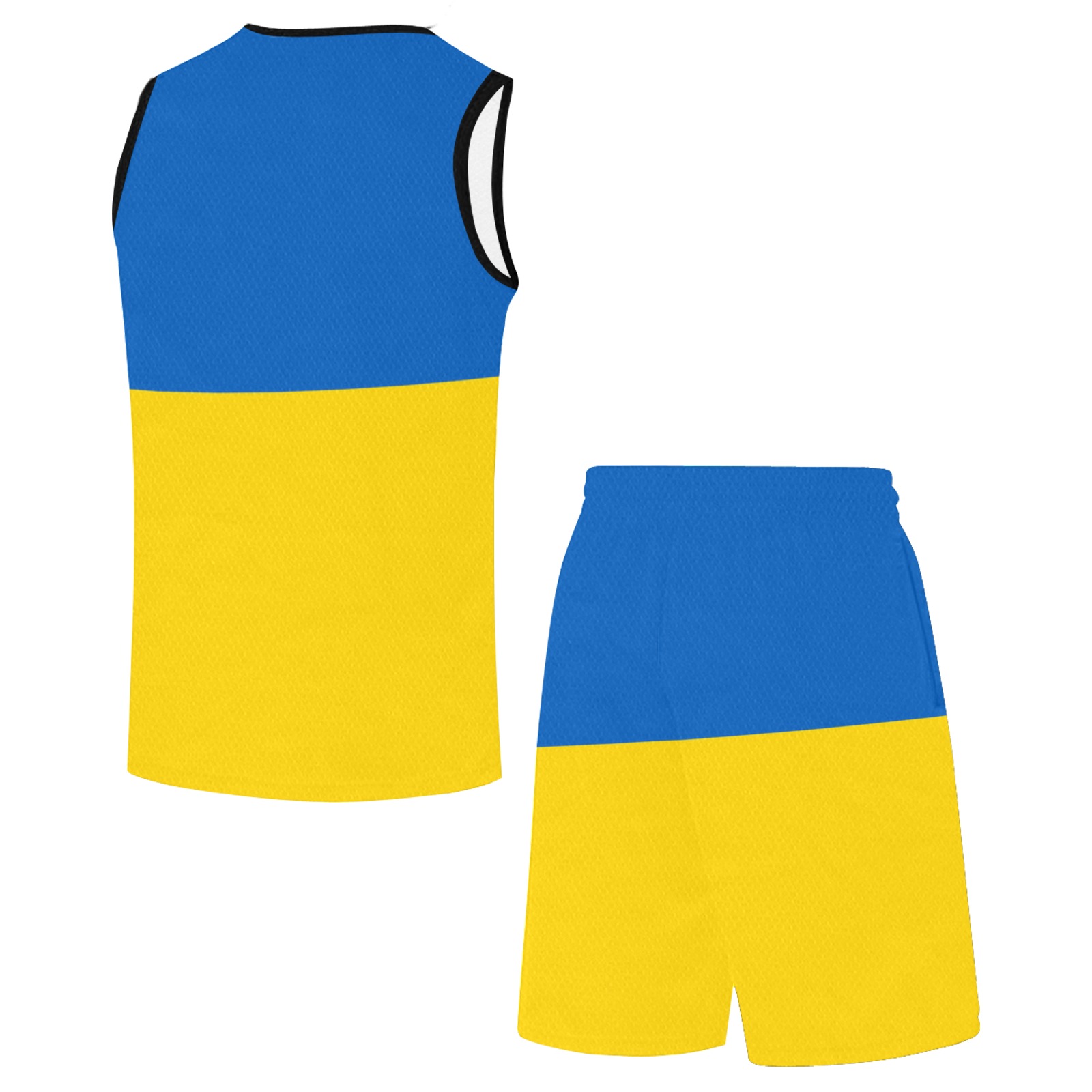 UKRAINE Basketball Uniform with Pocket