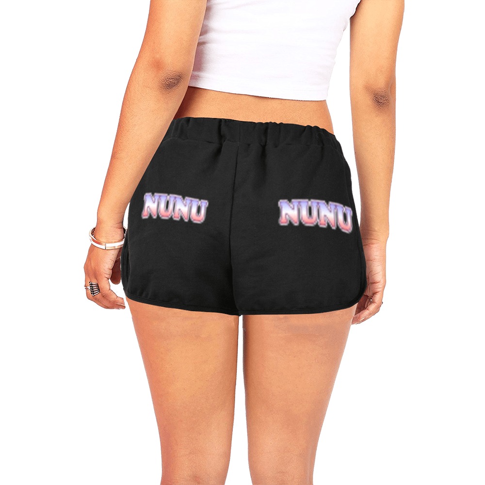 Nunu Pack a Punch Women's All Over Print Relaxed Shorts (Model L19)