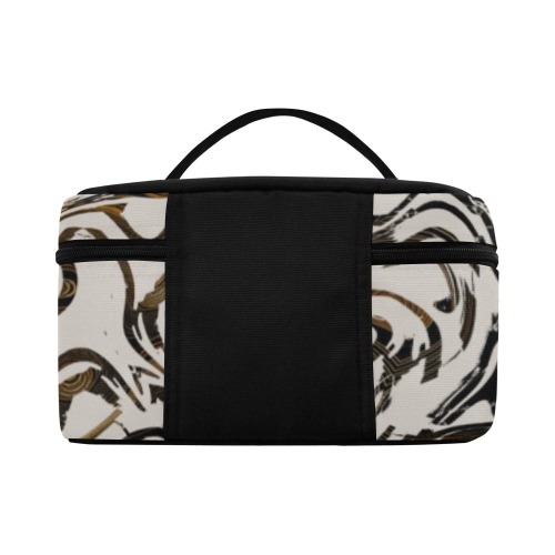 Marble Bronze Cosmetic Bag/Large (Model 1658)