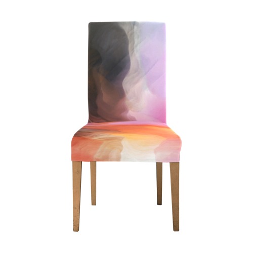 Waves desert paintbrush Chair Cover (Pack of 4)