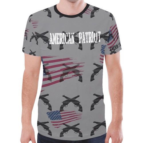 American Theme print 33A272CC-E0B9-4F3E-8D91-1D10085057D New All Over Print T-shirt for Men (Model T45)