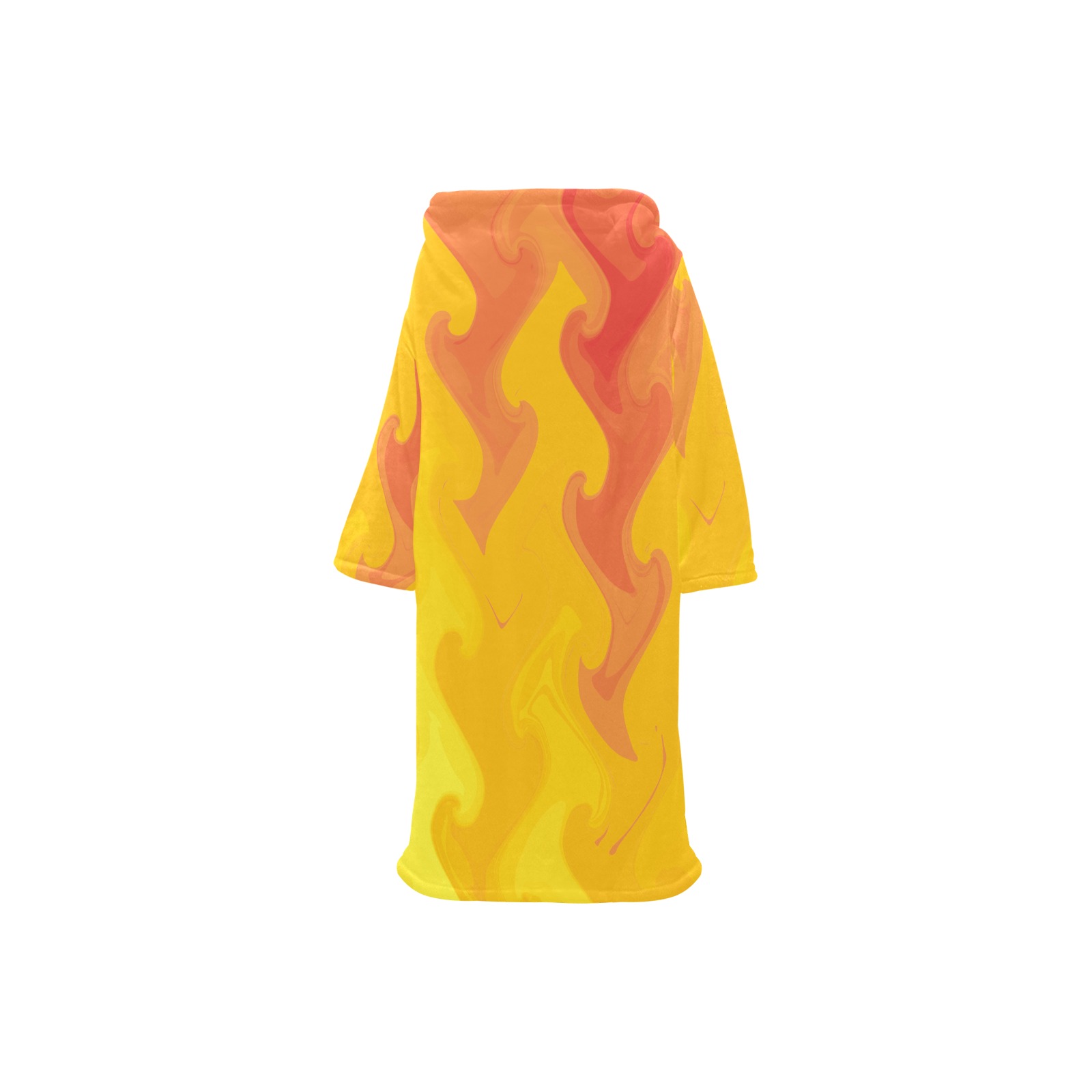 twin_flame Blanket Robe with Sleeves for Kids