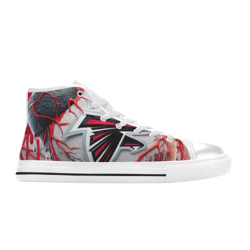 Atlanta Falcons Shoes Men’s Classic High Top Canvas Shoes (Model 017)