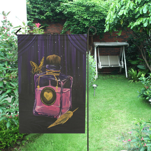 Love Potion Garden Flag 12‘’x18‘’(Twin Sides)
