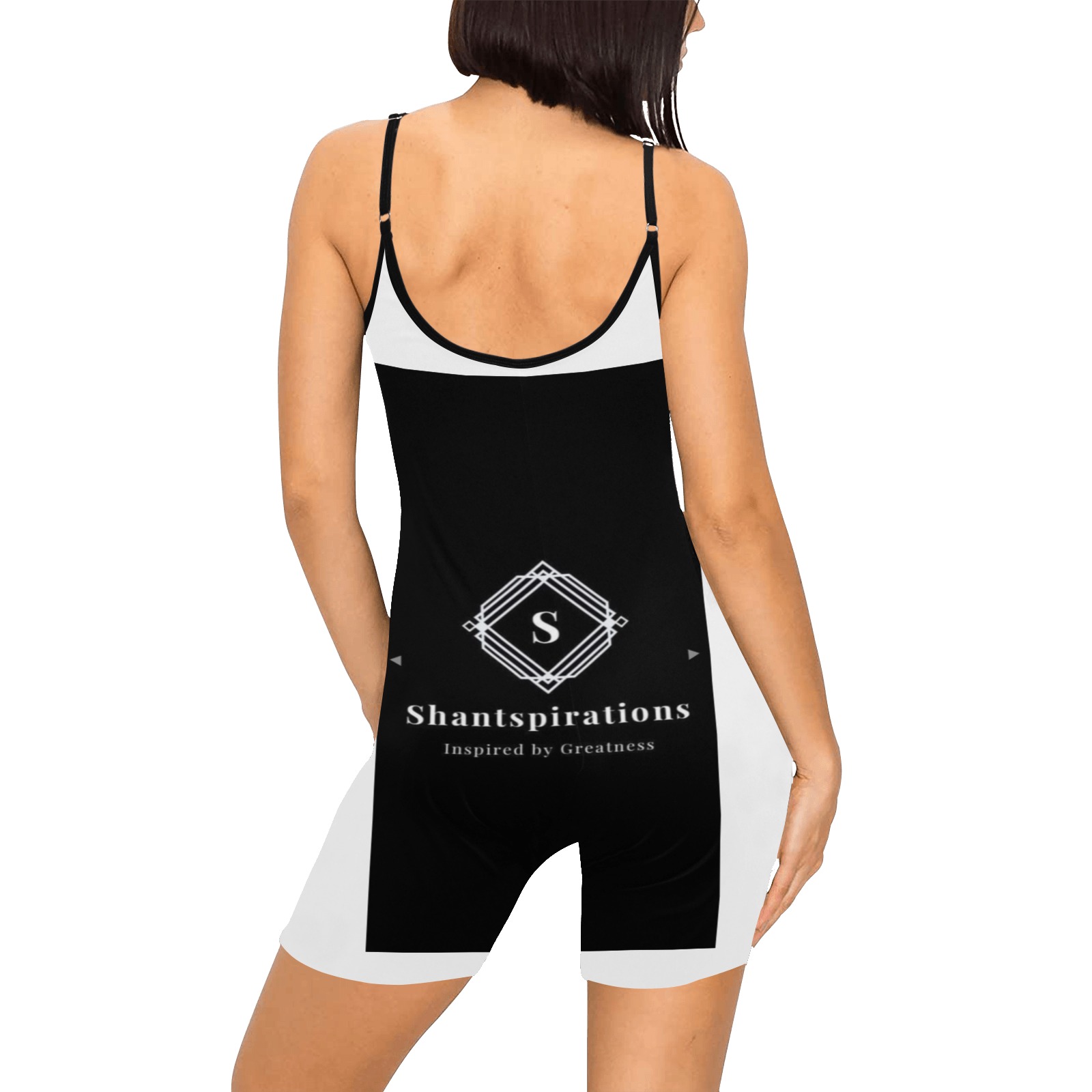 Shantspirations Bodysuits Women's Short Yoga Bodysuit