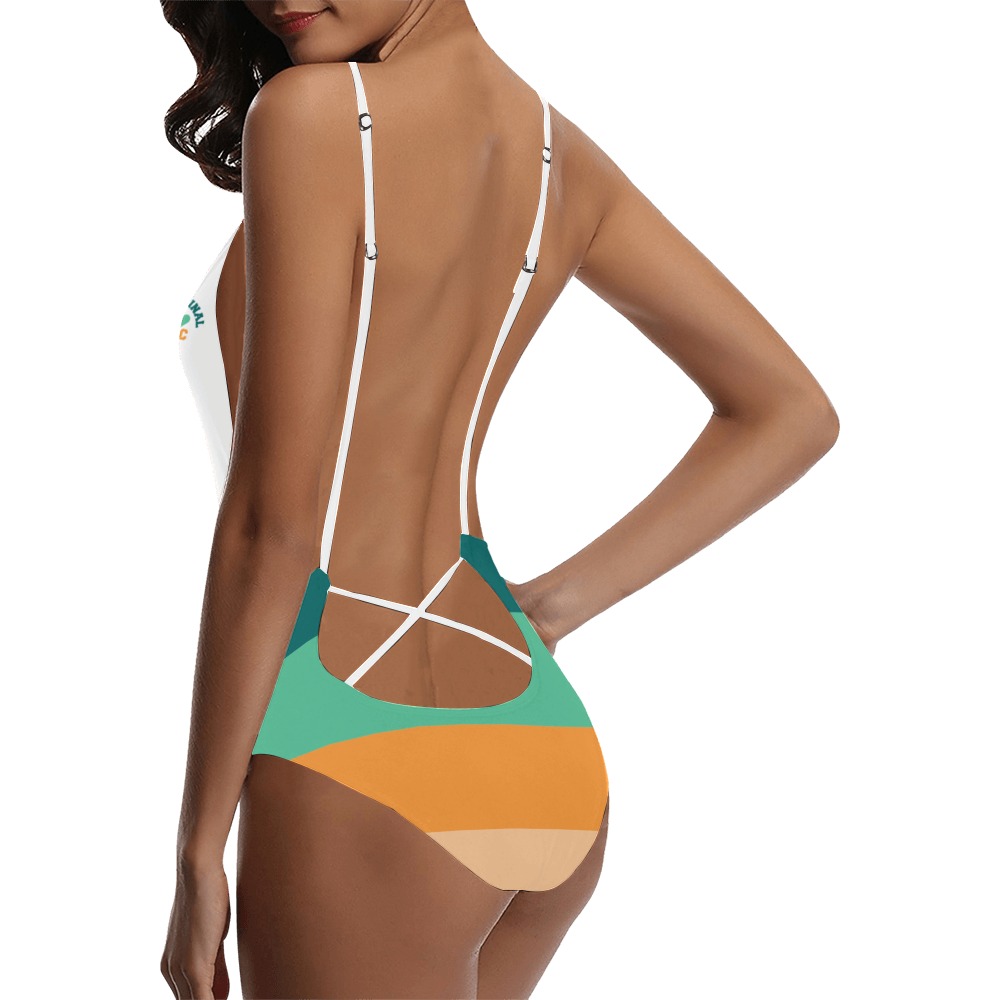 RYC Sexy Lacing Backless One-Piece Swimsuit (Model S10)