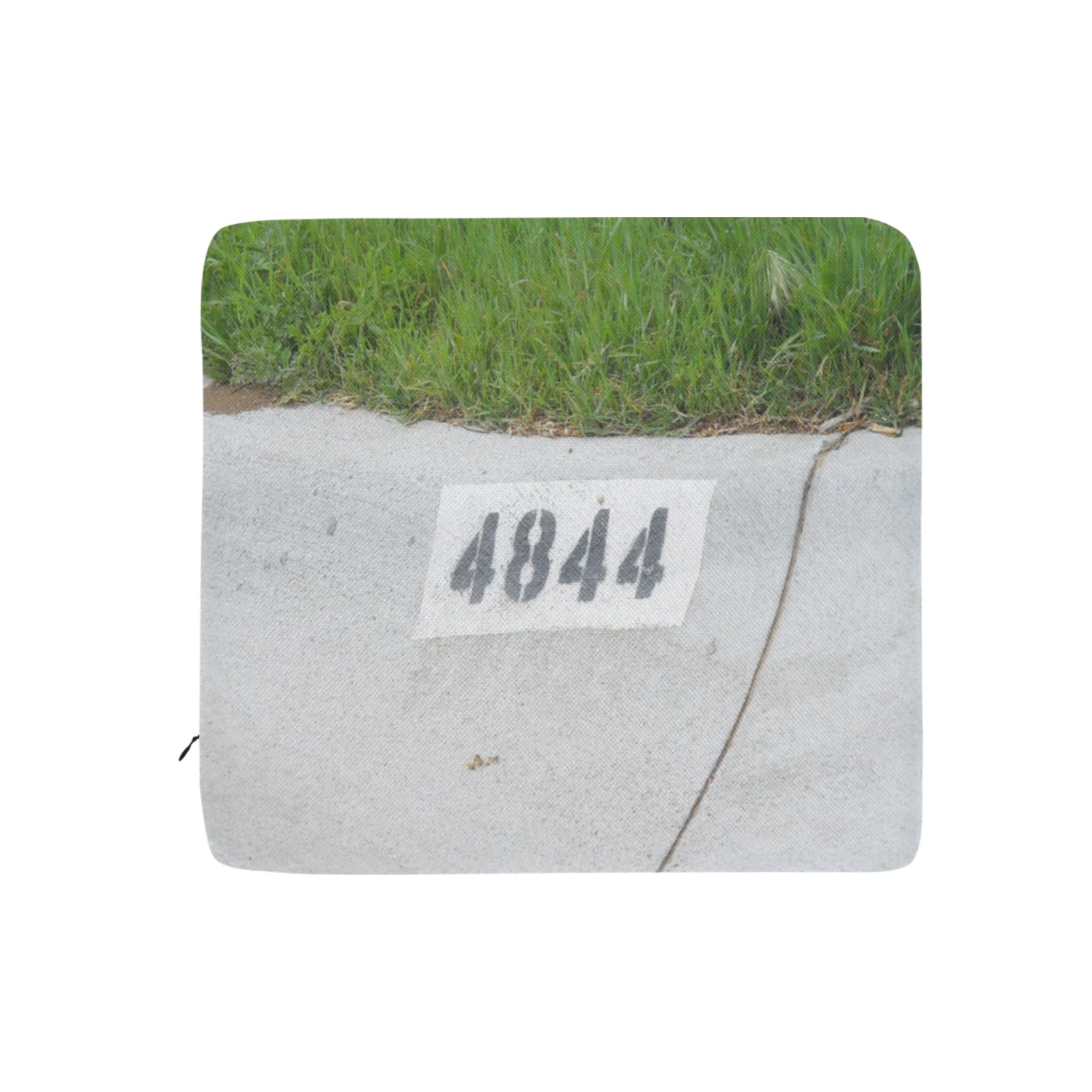 Street Number 4844 Rectangular Seat Cushion