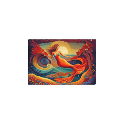 The World of a Mermaid Frame Canvas Print 30"x20"