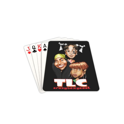 TLC (1) Playing Cards 2.5"x3.5"