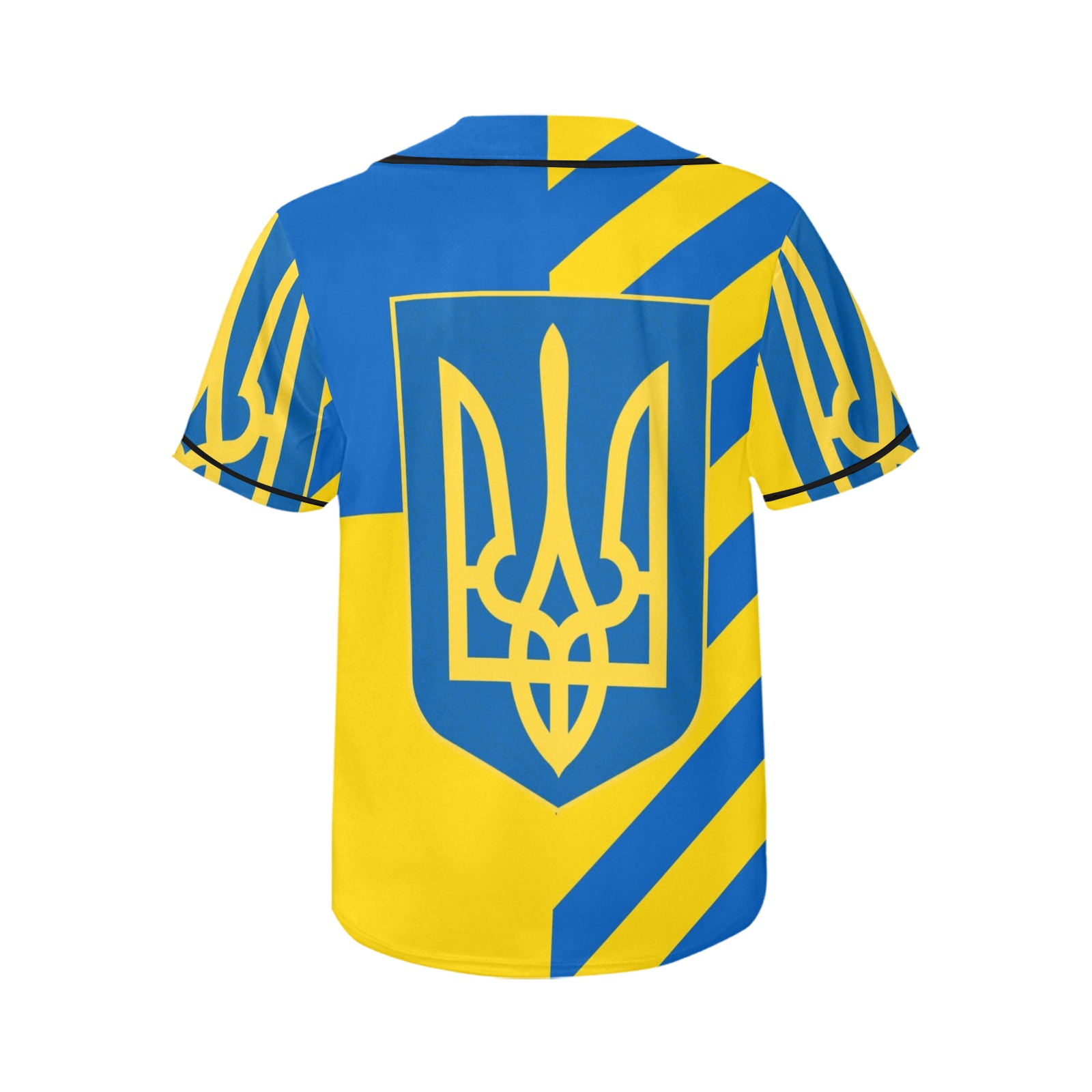 UKRAINE All Over Print Baseball Jersey for Women (Model T50)