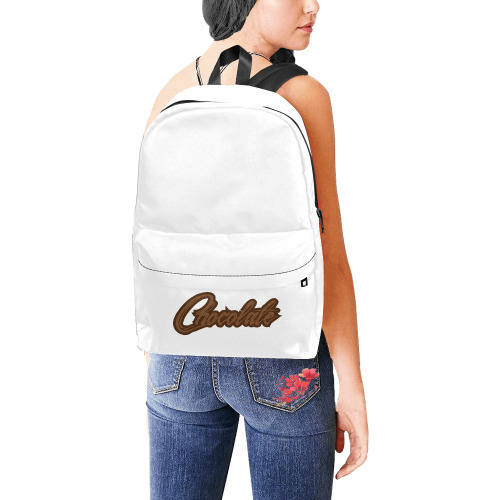 WHITE Unisex Classic Backpack (Model 1673)