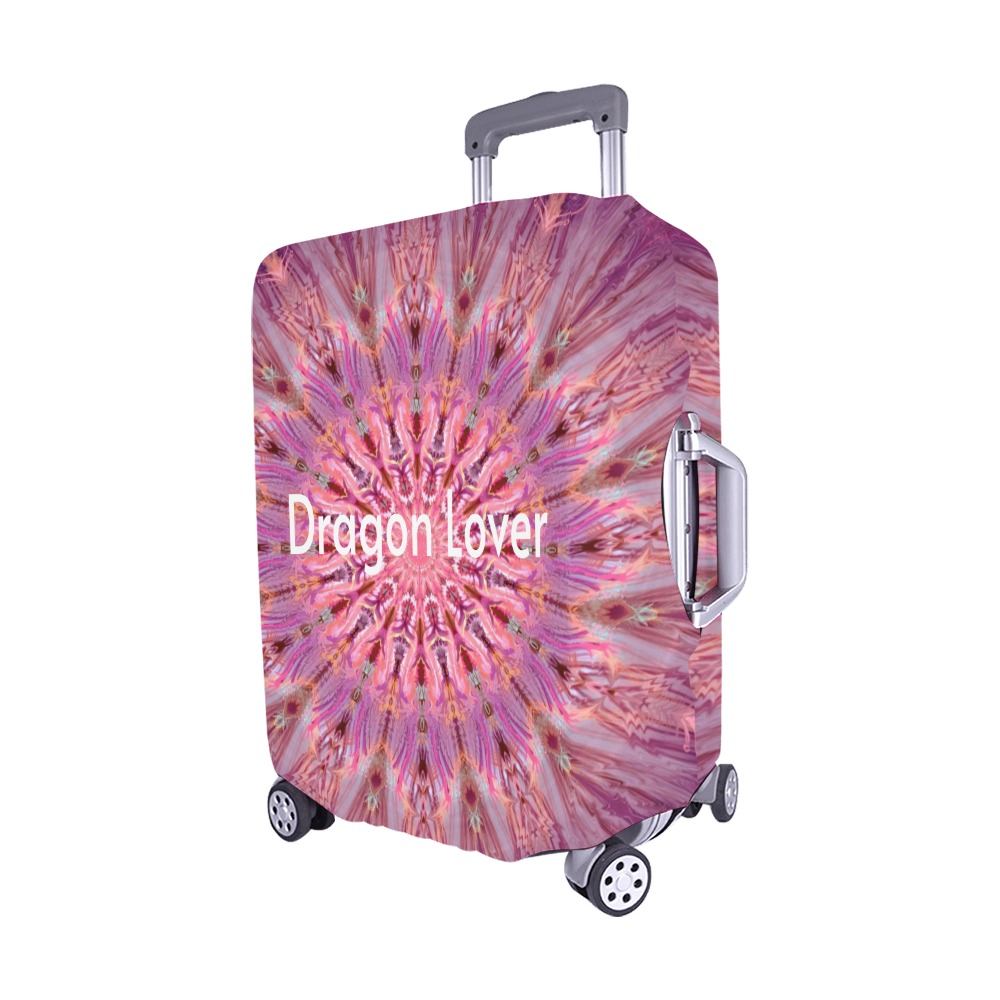 74-14Dragon Lover Luggage Cover/Medium 22"-25"