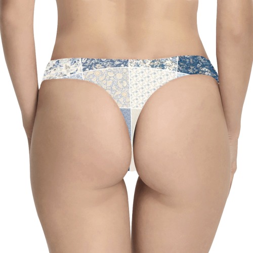 ETEGG Women's All Over Print Thongs (Model L30)