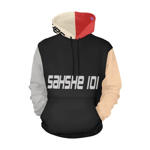 SAHSHE 101 All Over Print Hoodie for Men (USA Size) (Model H13)