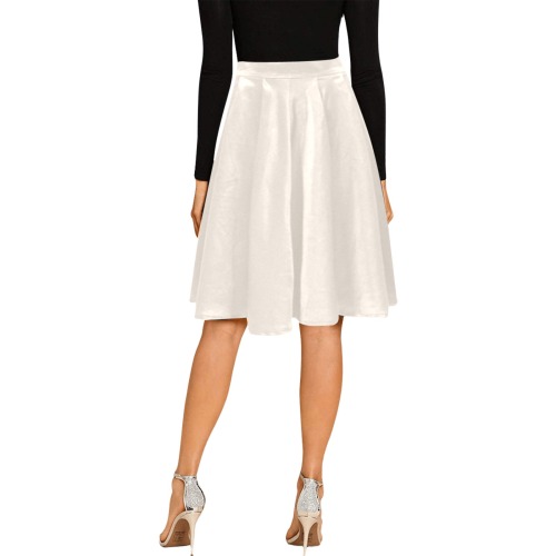 Perfectly Pale Melete Pleated Midi Skirt (Model D15)