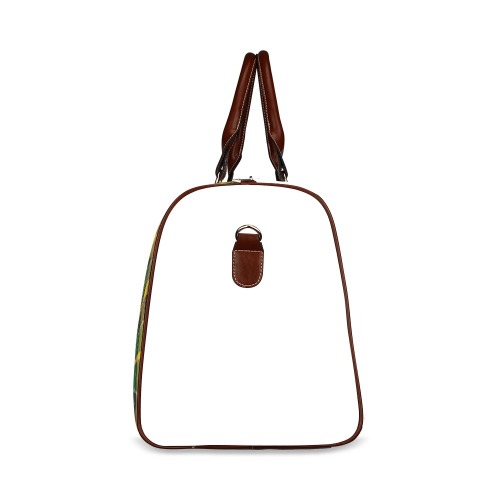 BRANDON MANITOBA TARTAN Waterproof Travel Bag/Small (Model 1639)
