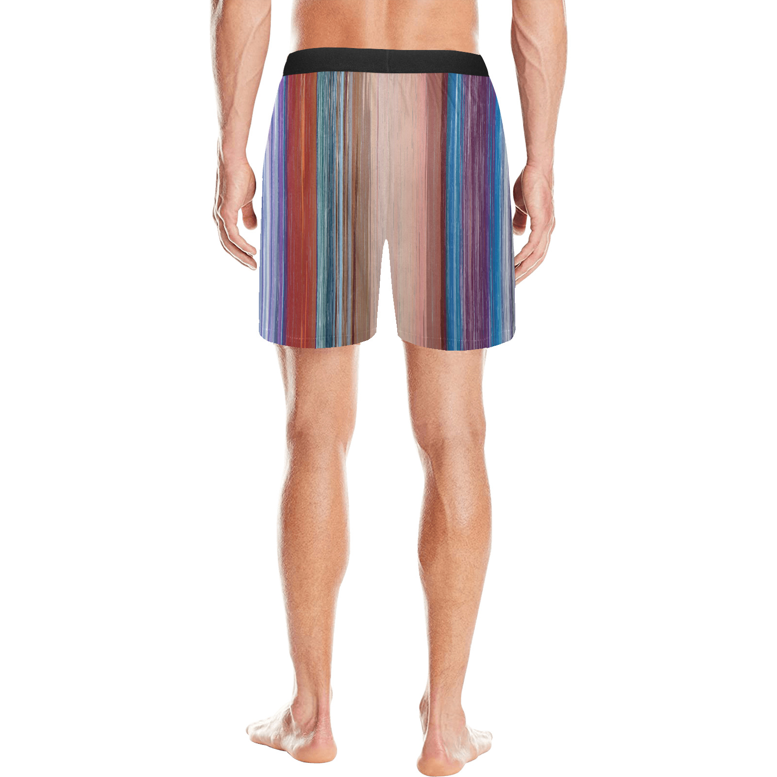 Altered Colours 1537 Men's Mid-Length Pajama Shorts (Model L46)