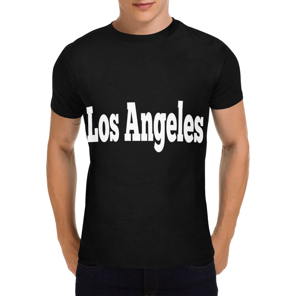 Los Angeles All Over Print T-Shirt for Men (USA Size) (Model T40)
