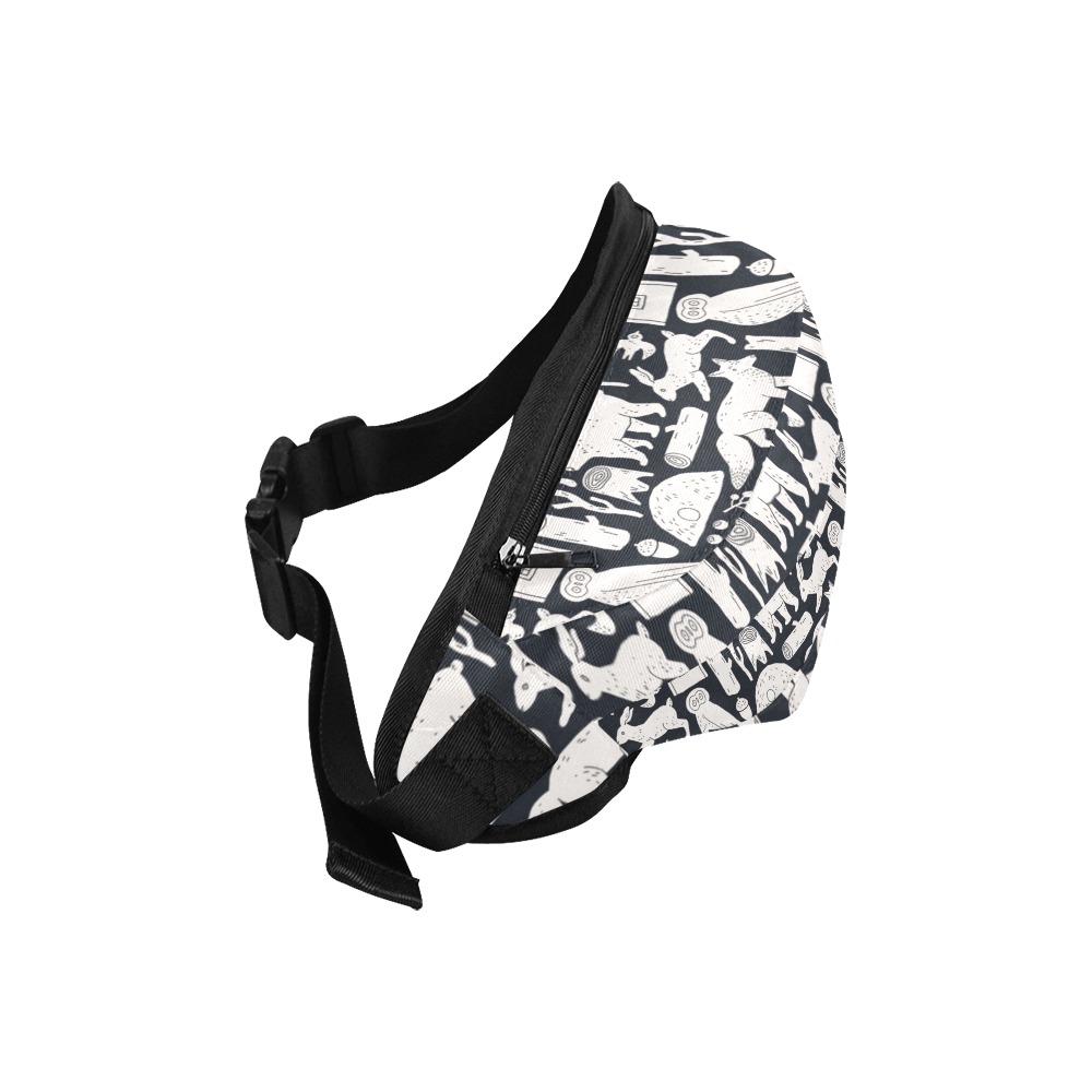 Cabin in the Wood Fanny Pack/Large (Model 1676)