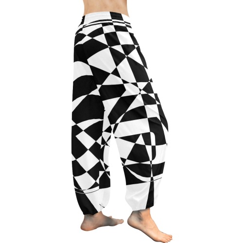 RO Women's All Over Print Harem Pants (Model L18)