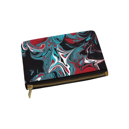 Dark Wave of Colors Carry-All Pouch 9.5''x6''