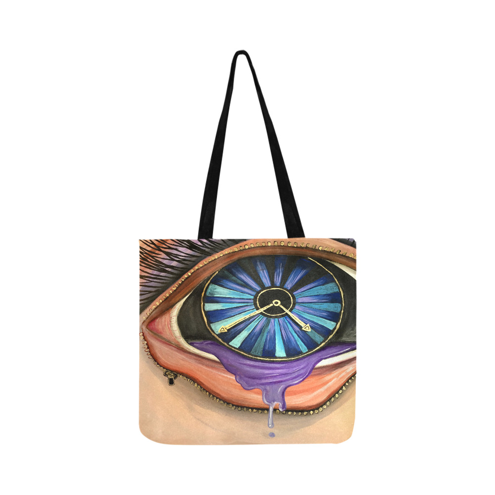 Open Your Eyes Reusable Shopping Bag Model 1660 (Two sides)
