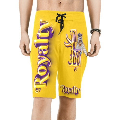 Royalty Collectable Fly Men's All Over Print Board Shorts (Model L16)