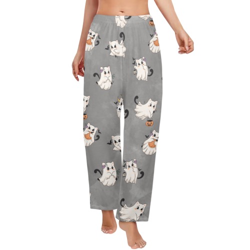 Cat Ghost women's pajama pants USA