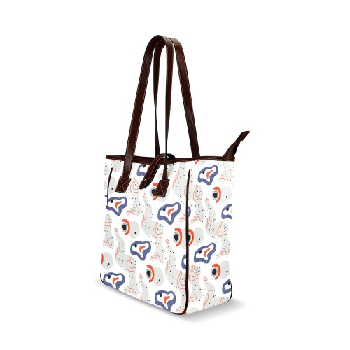 Elegant Abstract Mid Century Pattern Classic Tote Bag (Model 1644)