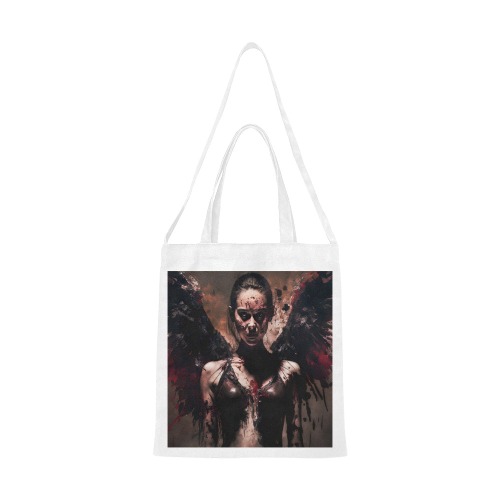 Angel of death Canvas Tote Bag/Medium (Model 1701)