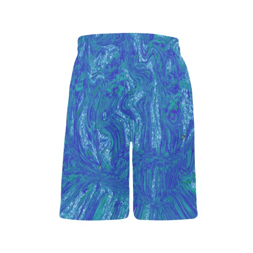ocean storms Boys' Casual Beach Shorts (Model L52)