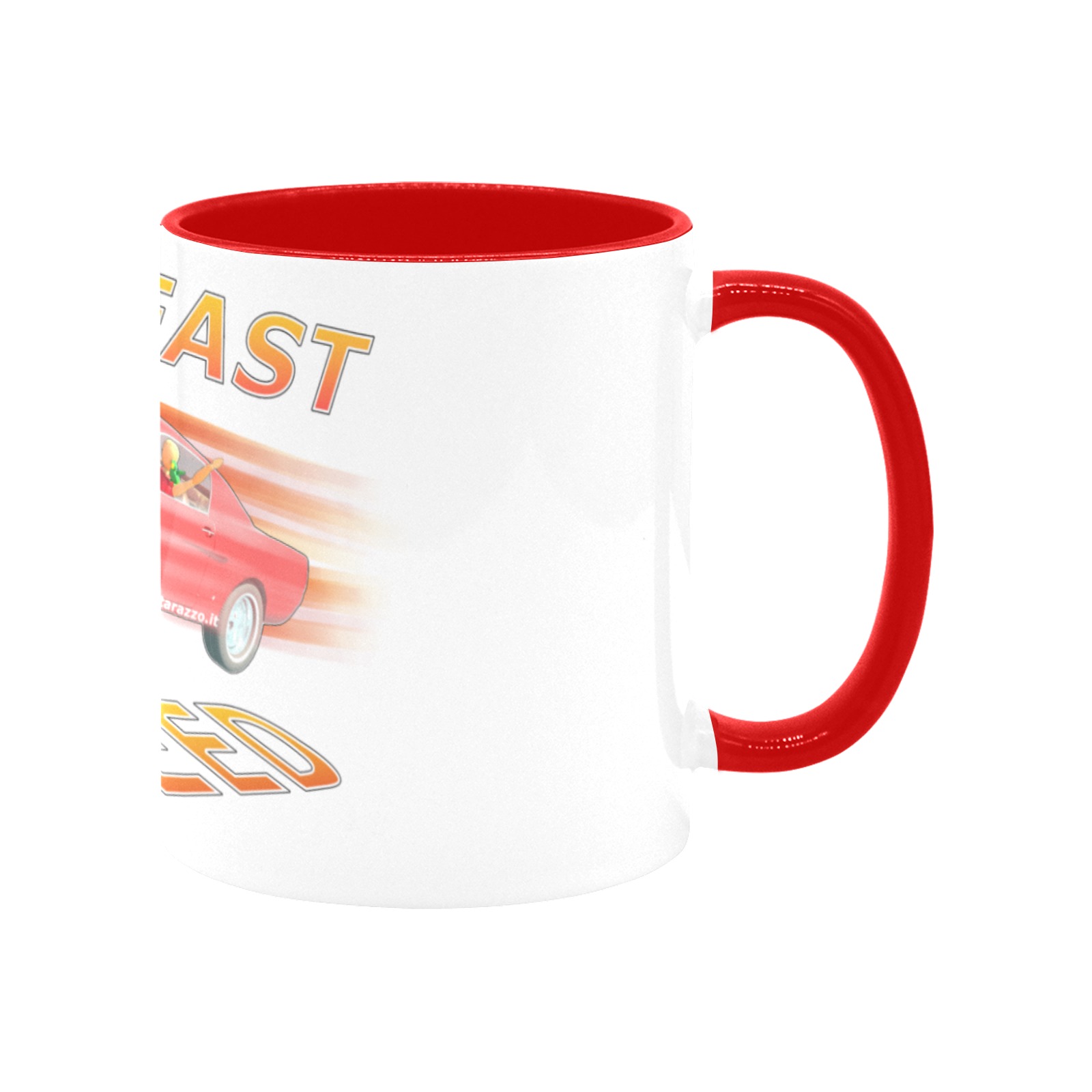 Fast and Speed 01 Custom Inner Color Mug (11oz)