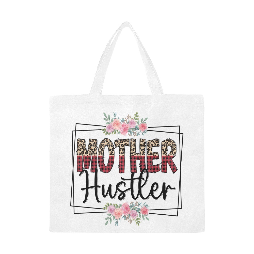 MSC- Mother hustler-tote Canvas Tote Bag/Large (Model 1702)