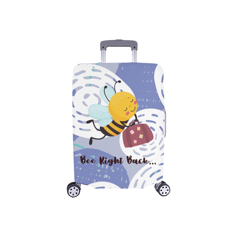 Bee Right Back! Luggage Cover/Small 18"-21"