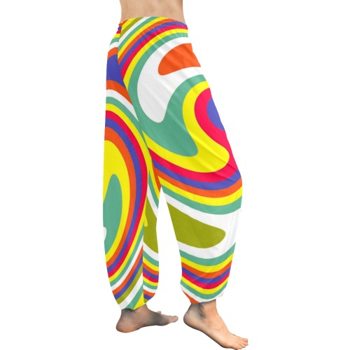 PATTERN-562 Women's All Over Print Harem Pants (Model L18)
