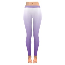 Ombre Women's Low Rise Leggings (Invisible Stitch) (Model L05)