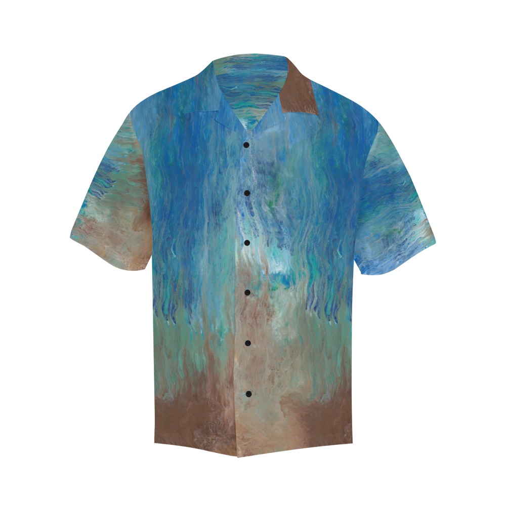 Ocean Hawaiian Shirt (Model T58)