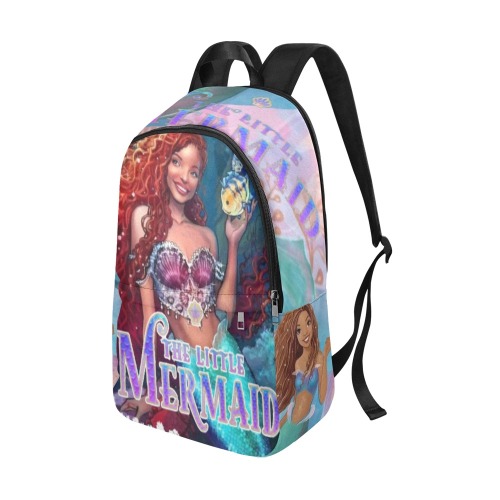 the little mermaid Fabric Backpack for Adult (Model 1659)
