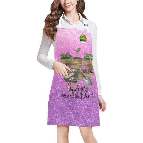 Hilltop Garden Produce by Kai Apron Collection- Gardeners know all the Dirt 53086P33 All Over Print Apron