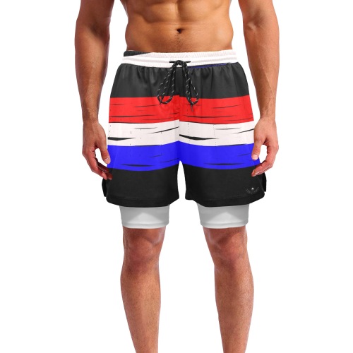 #170 mens swim shorts JAXS N CROWN 8072DA68-DCEF-42D1-B9AB-B39E8376F549 Men's Sports Shorts with Compression Liner (Model L62)